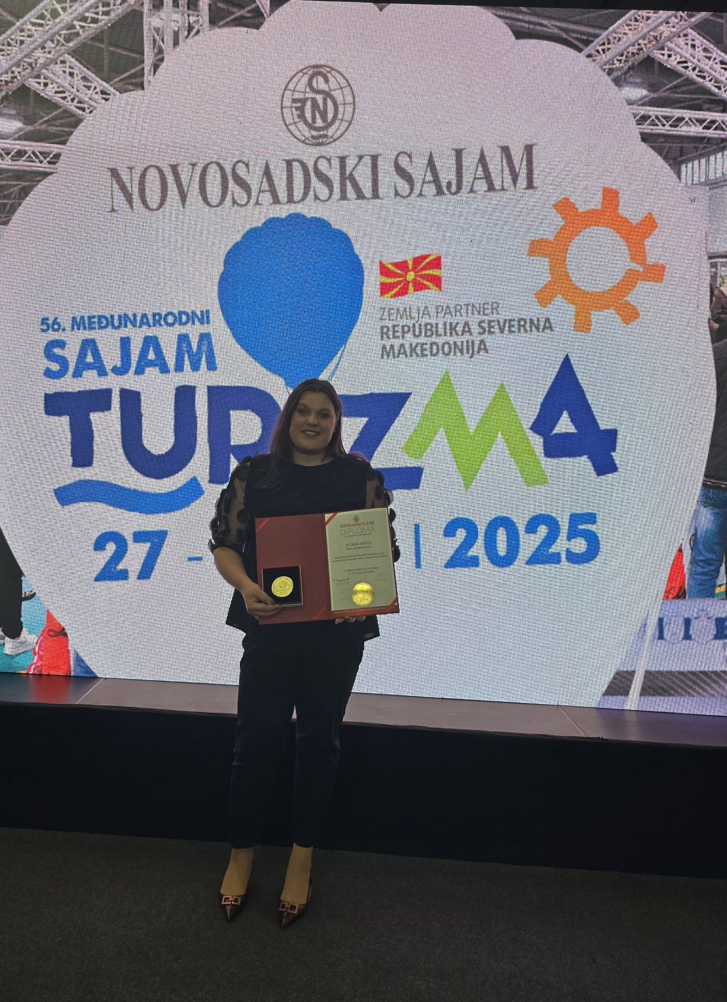 Turistička zajednica Grada Otočca donosi u Hrvatsku veliku zlatnu medalju